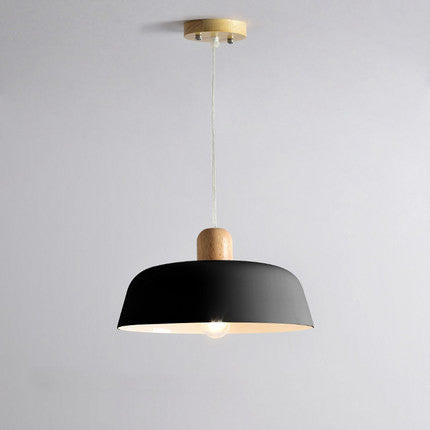 Nordic Wood Pendant Hanging Lamp Kitchen Dining Room Decor