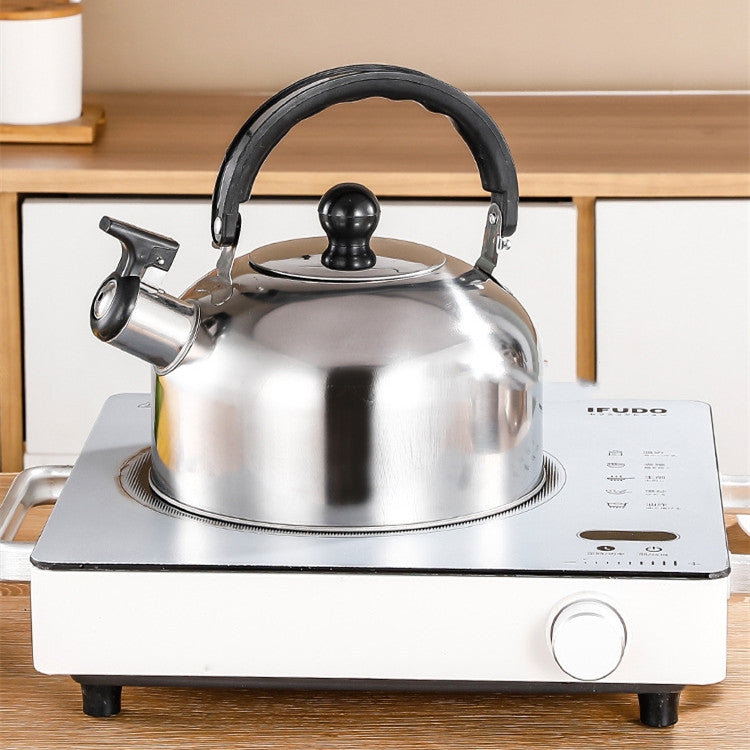 12-piece Stainless Steel Cookware Set With Pots Pan And Kettle