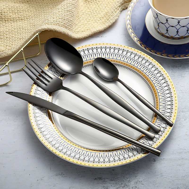 304 Stainless Steel Western Style Cutlery Set