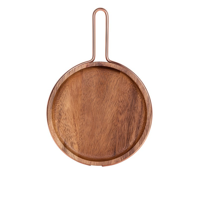 Solid Wood Cutting Board For Steak Fruit And Bread Tray