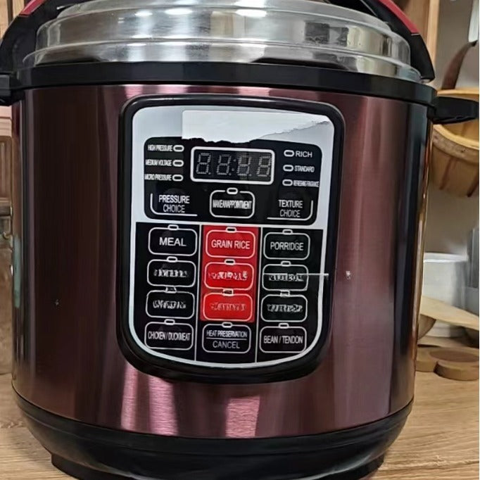 1.6 gal Large Capacity Multifunctional Electric Pressure Cooker