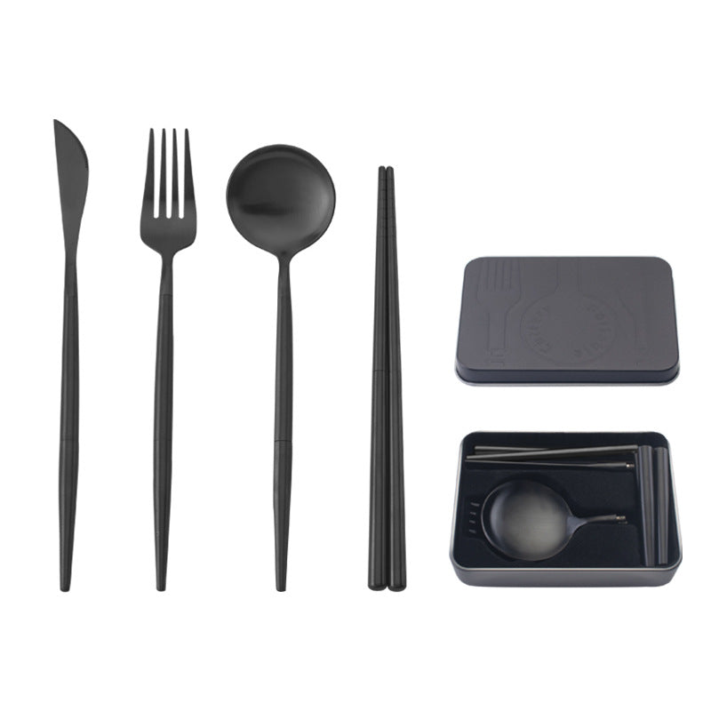 Portable Stainless Steel Travel Cutlery Set