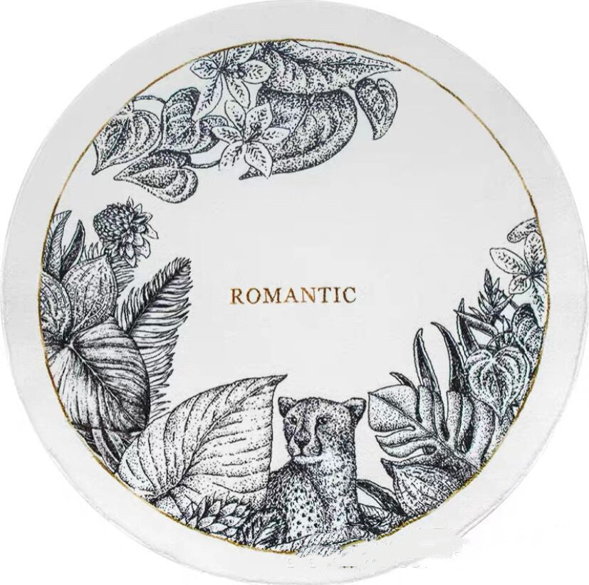 Large Round Area Rug For Living Room And Bedroom Floor Mat