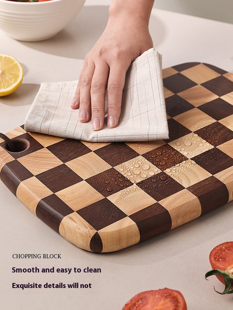 Acacia Mangium Solid Wood Grid Cutting Board