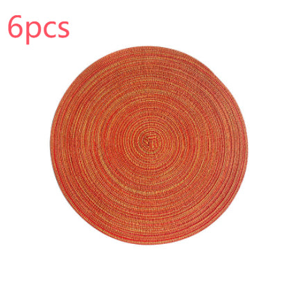 Western Style Heat Proof Placemat Coaster Set Home Decor