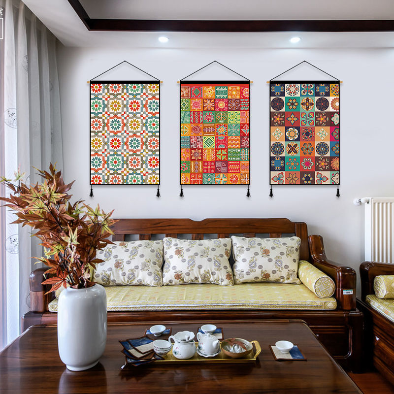 Fabric Tapestry Wall Painting For Home And Hotel Decor