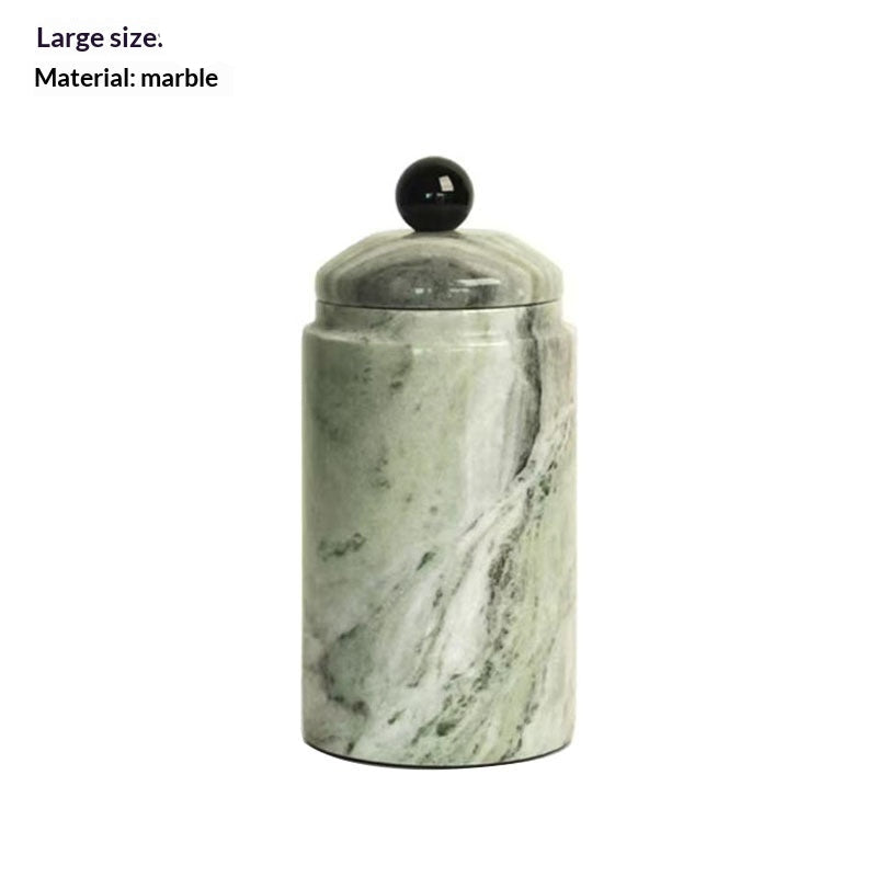 Marble Jar Ornament Decorative Craft Item