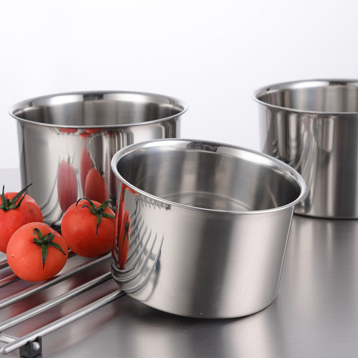 Stainless Steel Non Magnetic Stock Pot Seasoning Box Set