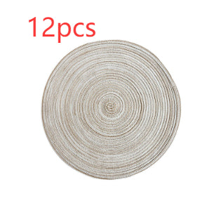 Western Style Heat Proof Placemat Coaster Set Home Decor