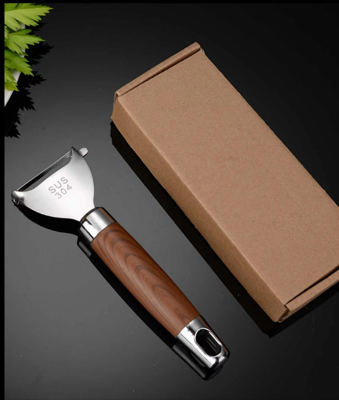 Stainless Steel 304 Fruit Peeling Knife Kitchen Gadget