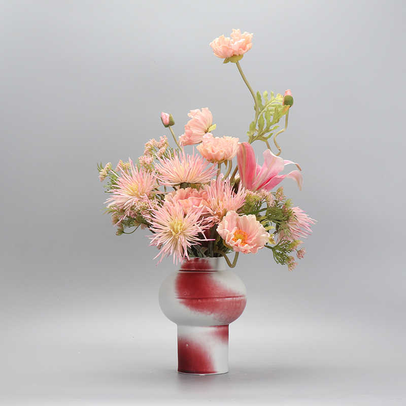 Artificial Greenery Floral Table Vase Dining Table Decor