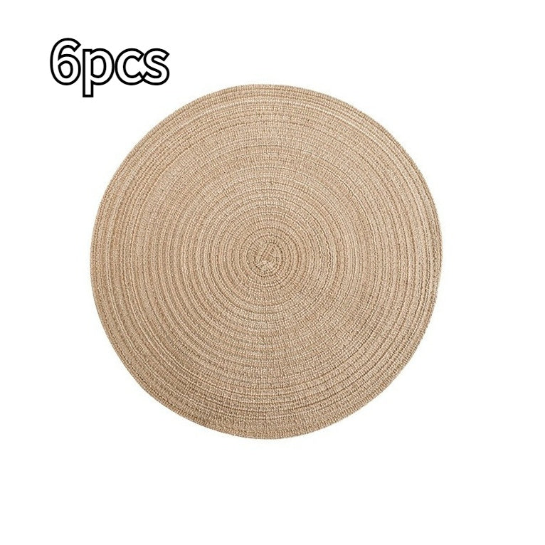 Western Style Heat Proof Placemat Coaster Set Home Decor