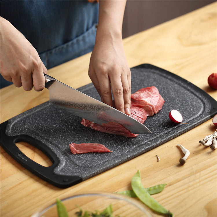 Imitation Marble PP Hanging Vegetable Cutting Board Set