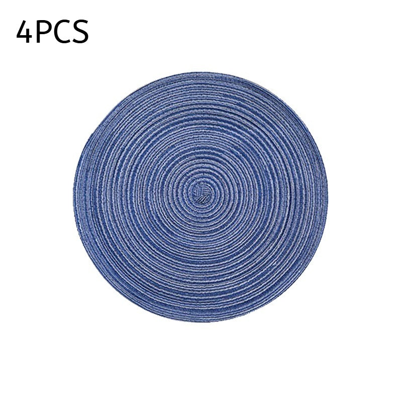 Western Style Heat Proof Placemat Coaster Set Home Decor